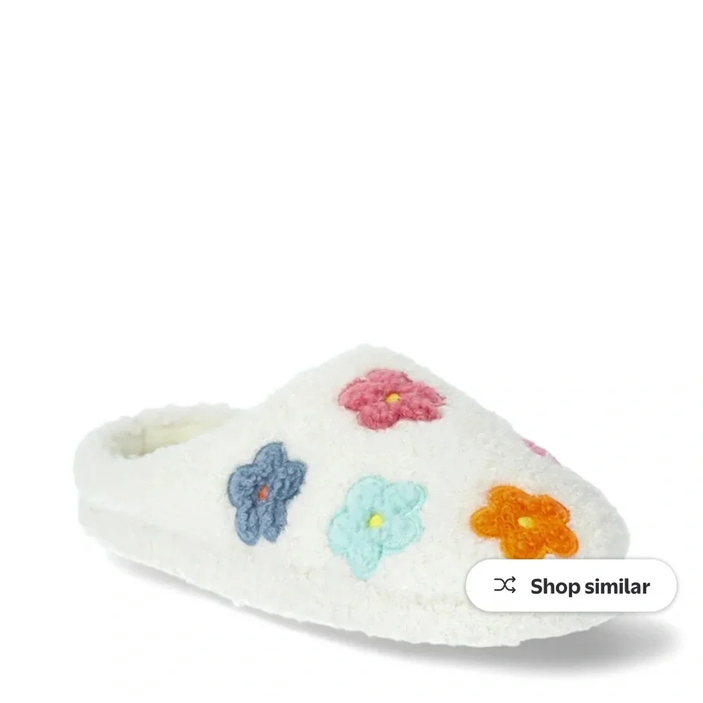 Wonderkids Floral Slippers